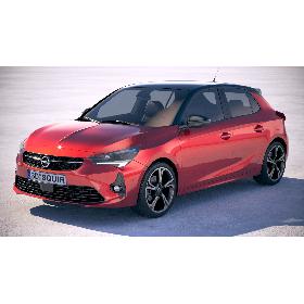 Opel Corsa 2020 3D